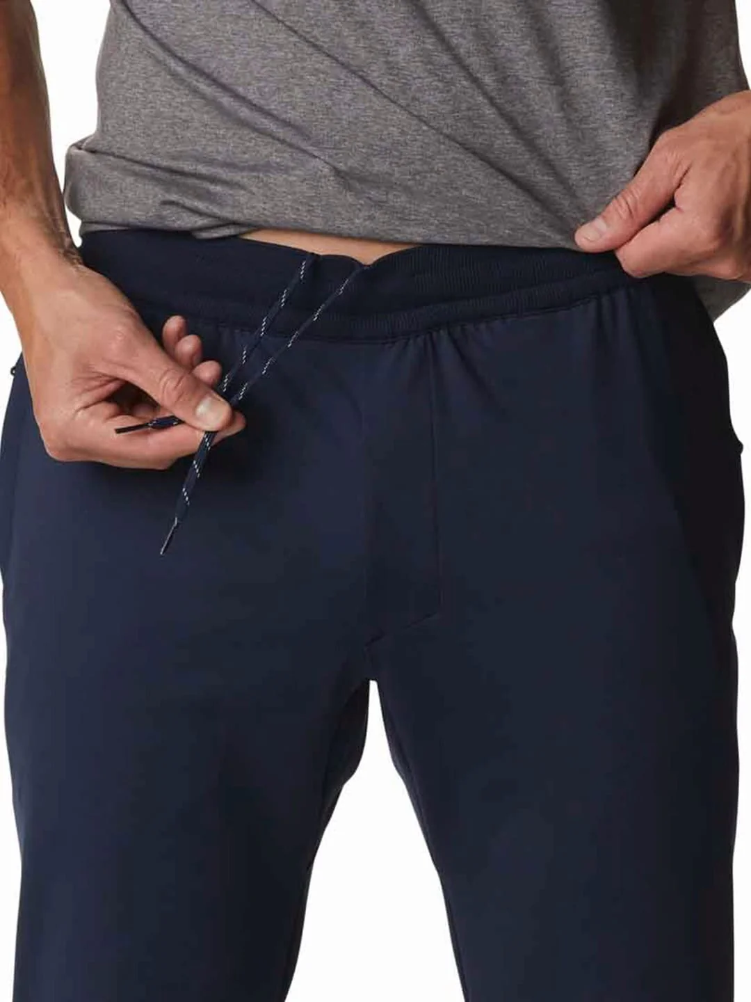 Columbia Men Blue Tech Trail Knit Jogger - Image 5