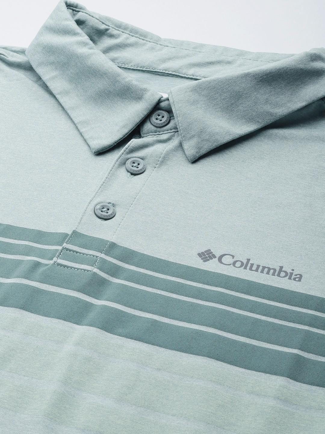 Columbia Men Green Tech Trail Novelty Polo (Sun Protection) - Image 5