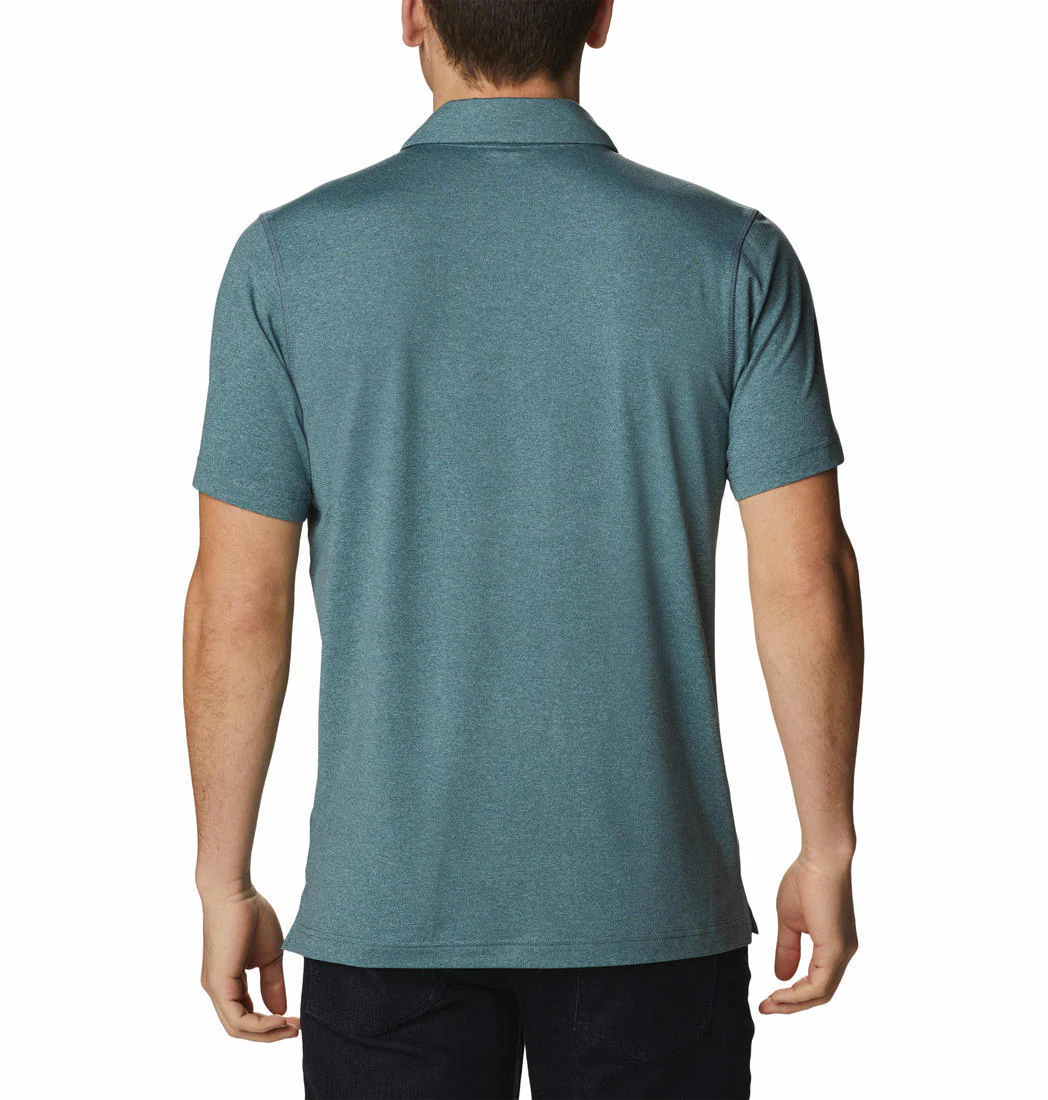 Columbia Men Green Tech Trail Polo (Sun Protection) - Image 2