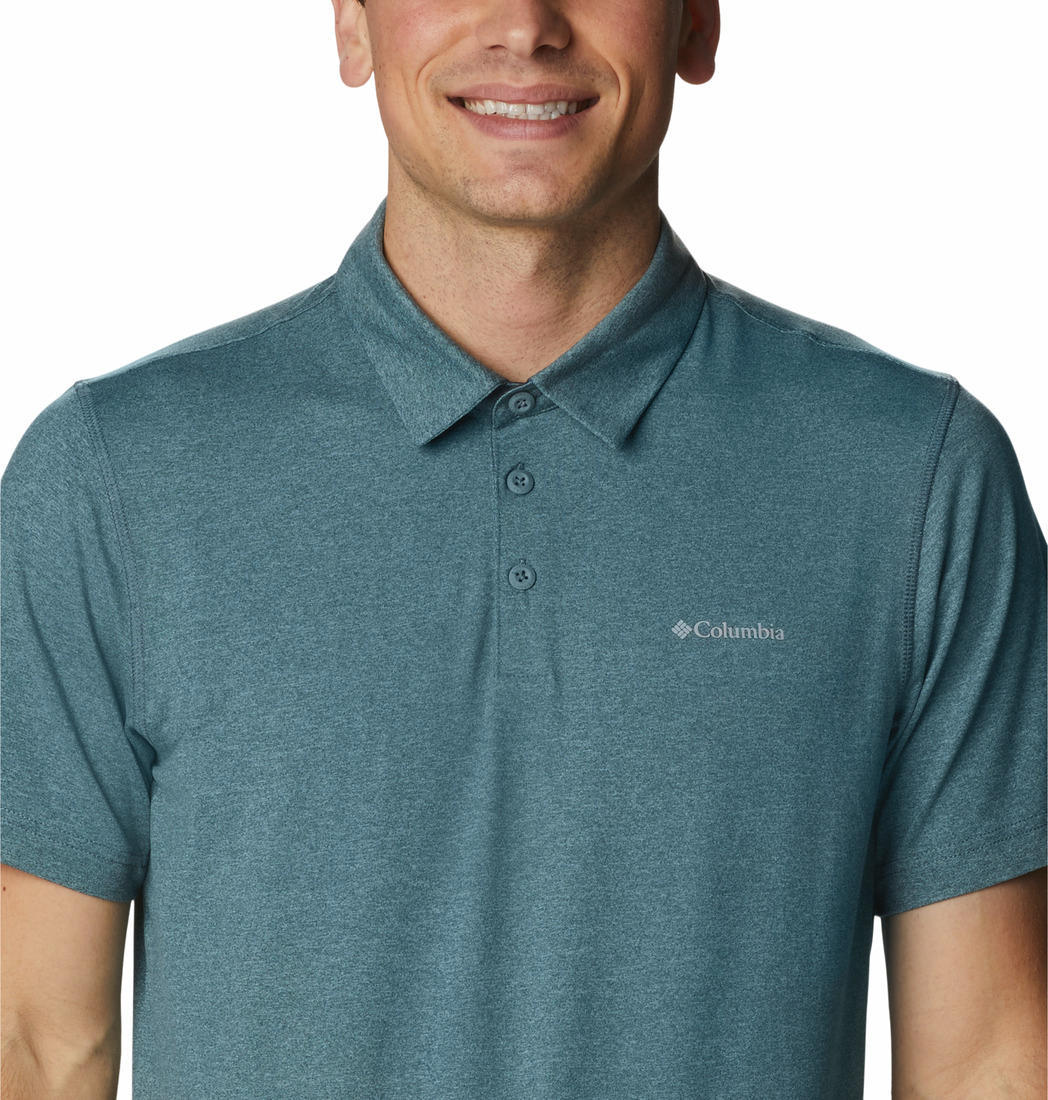 Columbia Men Green Tech Trail Polo (Sun Protection) - Image 4