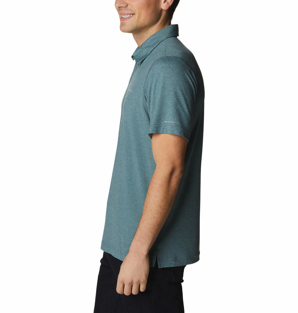 Columbia Men Green Tech Trail Polo (Sun Protection) - Image 6