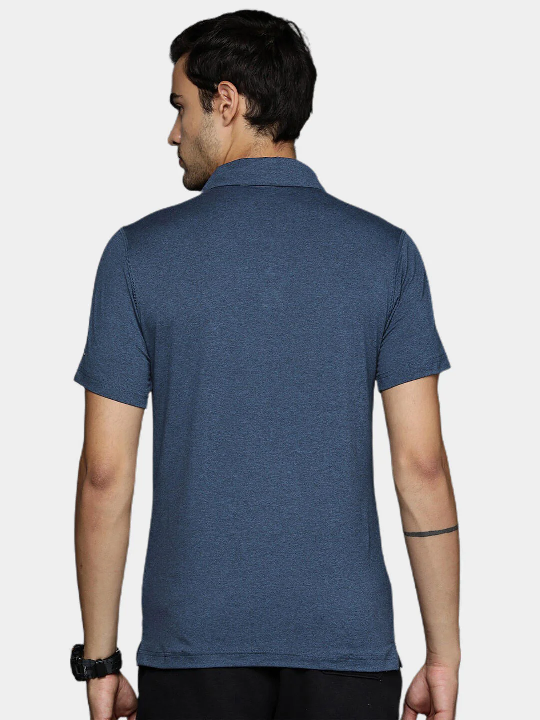 Columbia Men Blue Tech Trail Polo (Sun Protection) - Image 11