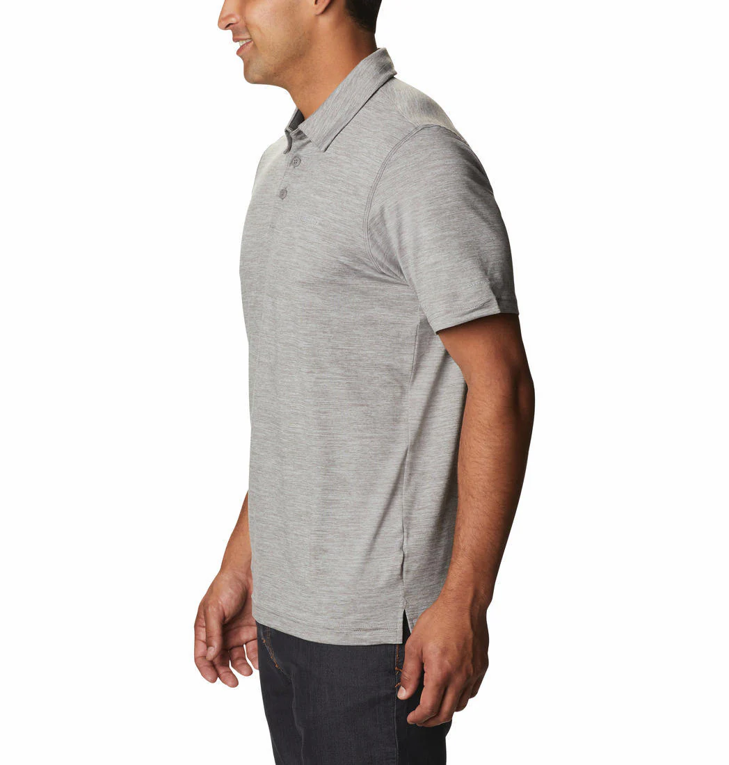 Columbia Men Black Tech Trail Polo (Sun Protection) - Image 5