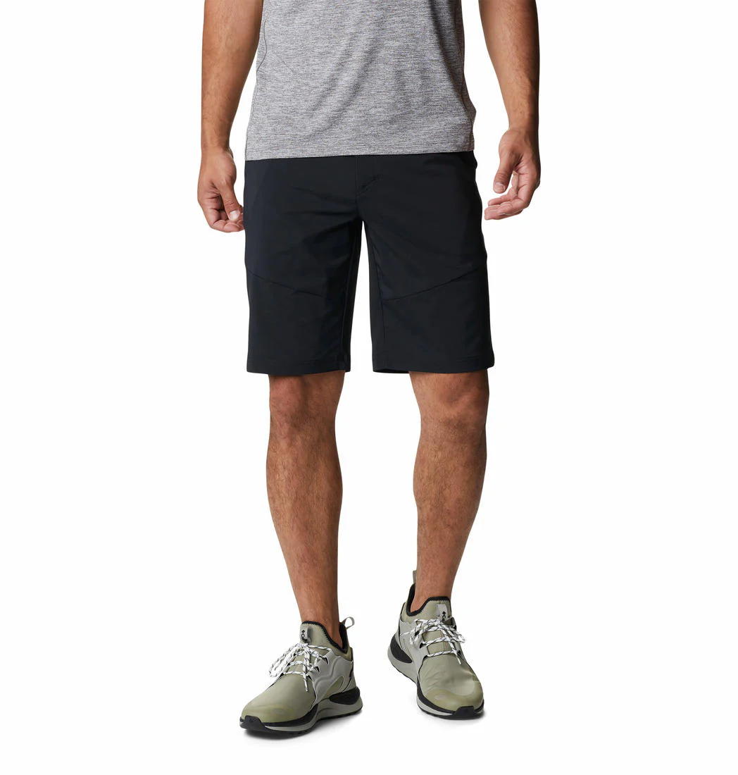 Columbia Men Black Tech Trail Short (Sun Protection)
