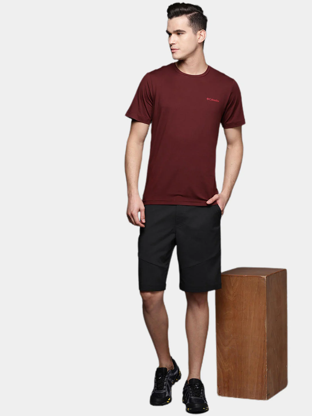 Columbia Men Black Tech Trail Short (Sun Protection) - Image 13