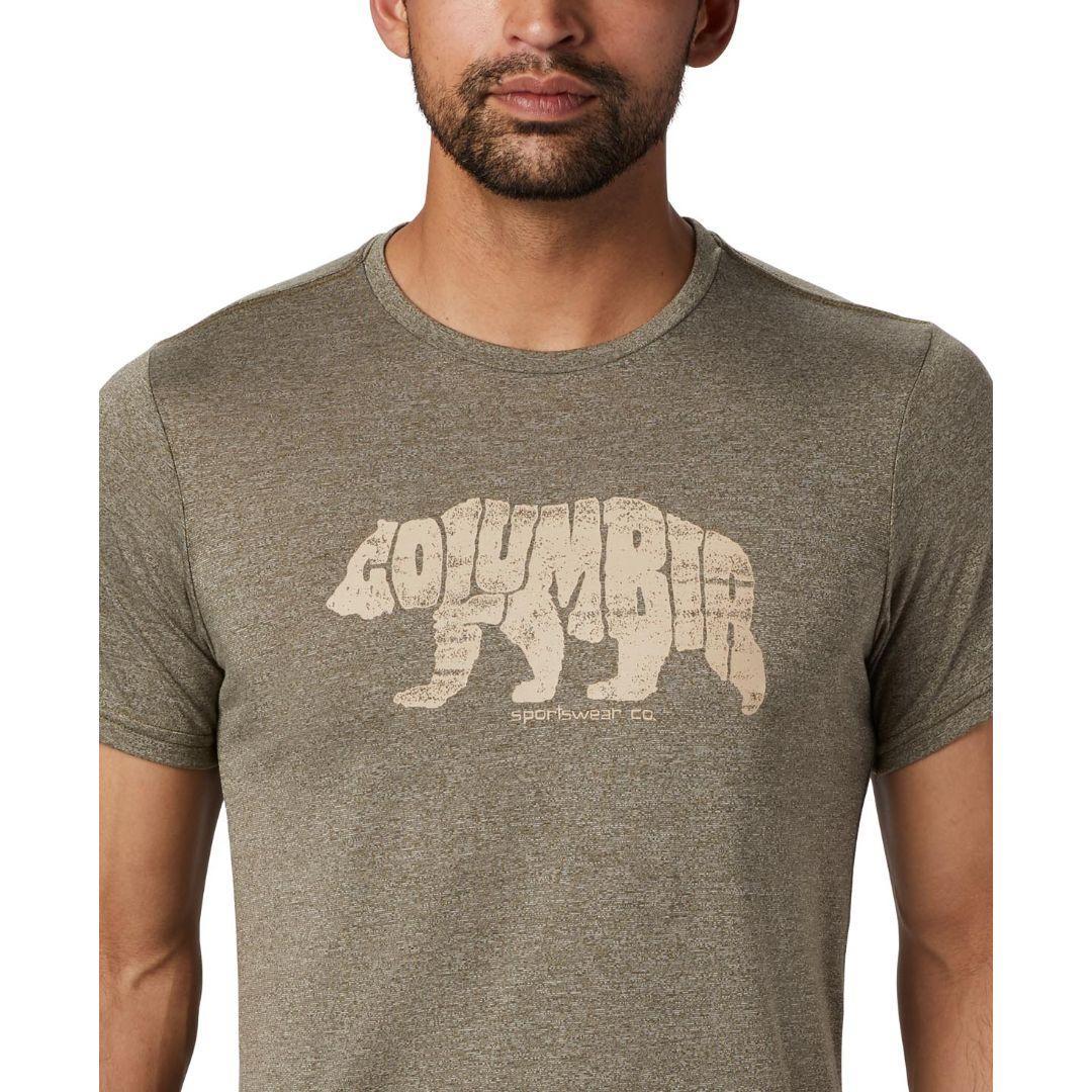 Columbia Men Green Terra Vale II SS Tee - Image 2