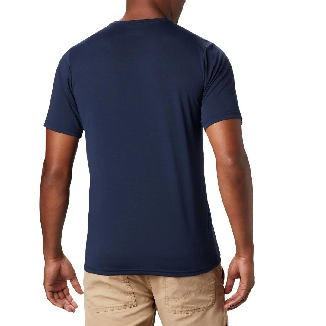 Columbia Men Blue Terra Vale II SS Tee - Image 6
