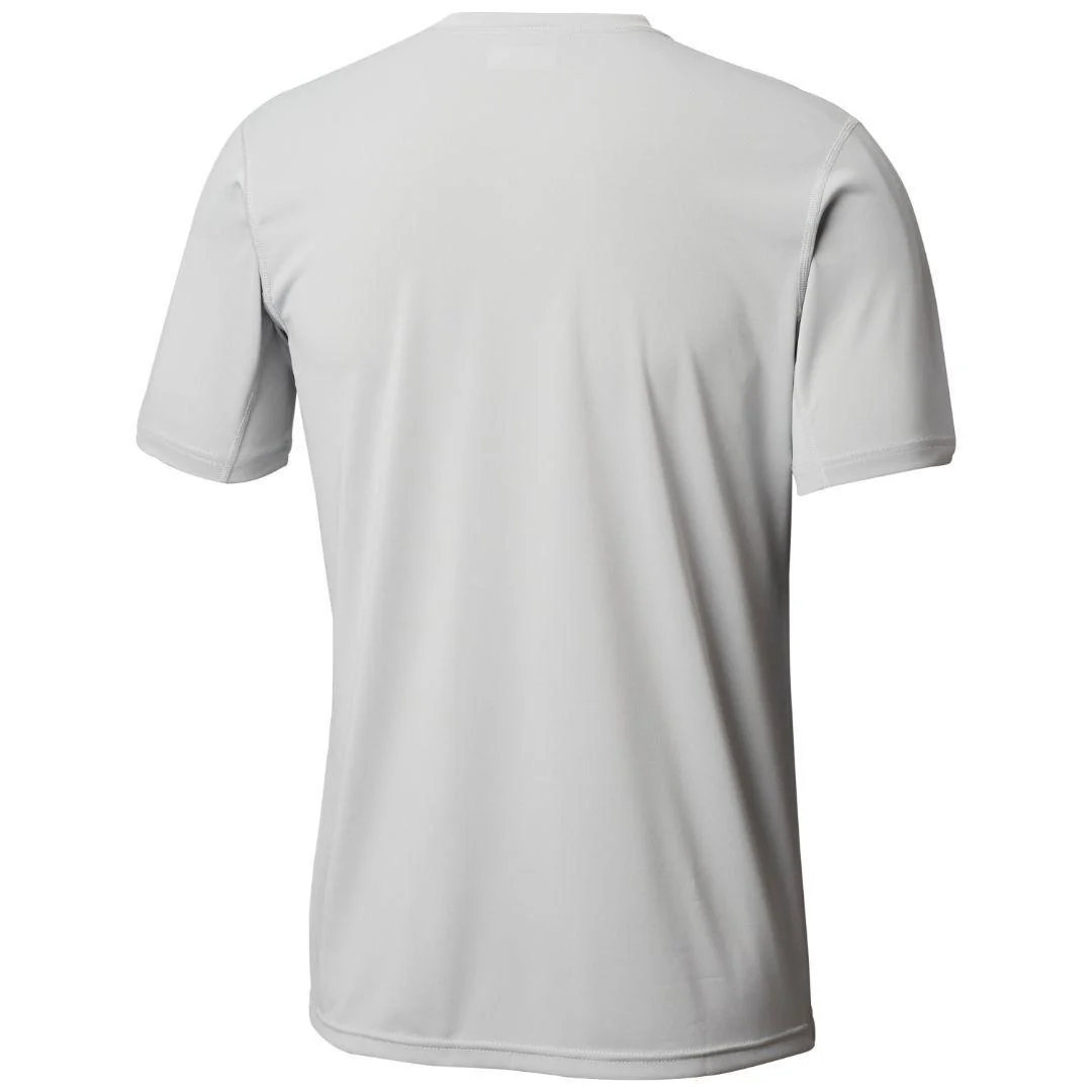 Columbia Men Black Timber Trek Graphic Short Sleeve Shirt - Image 2