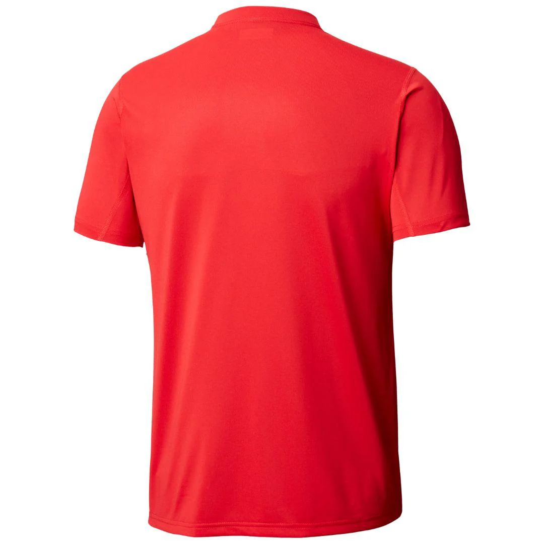 Columbia Men Red Timber Trek Graphic Short Sleeve Shirt - Image 2