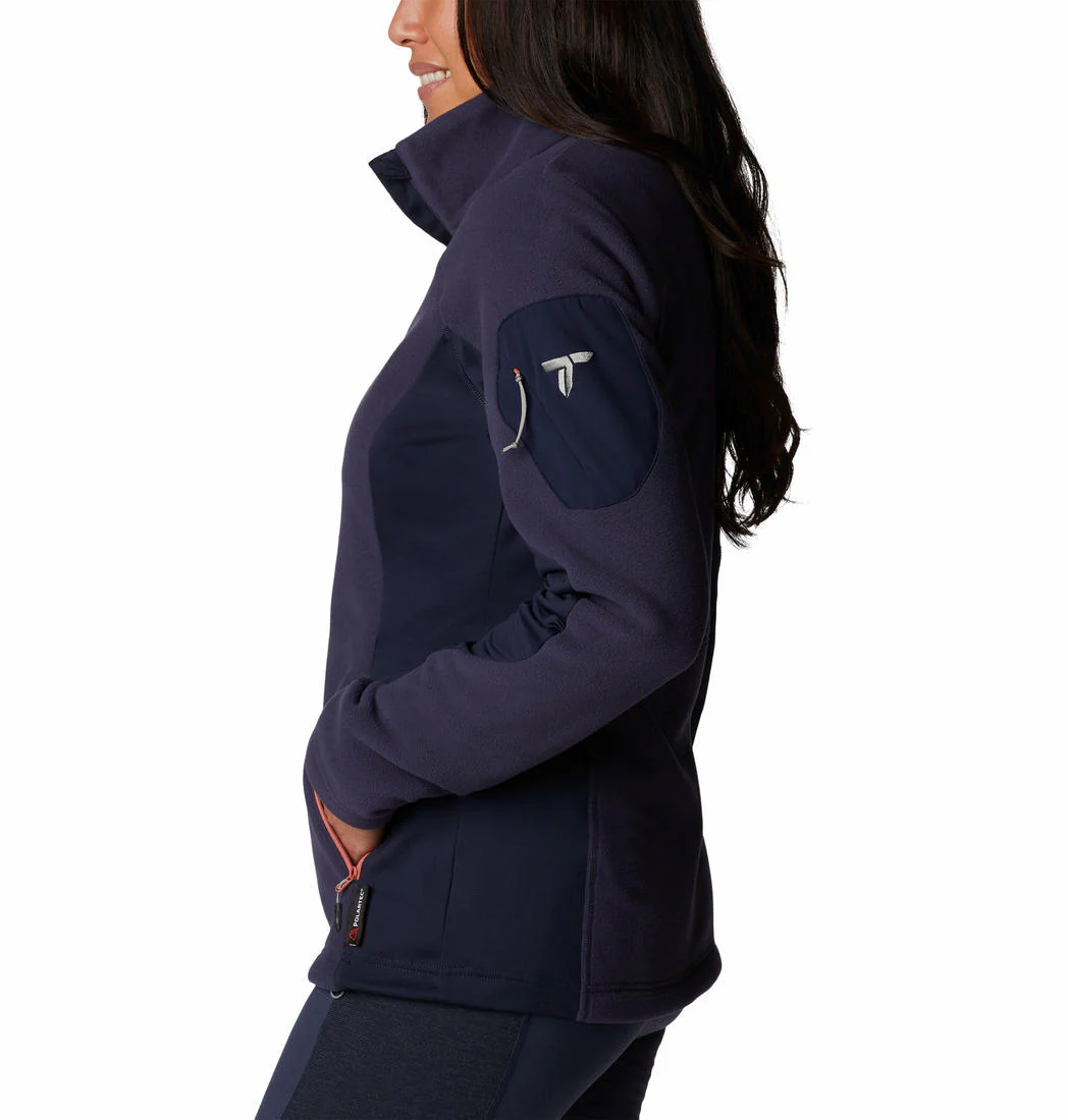 Columbia Women Navy Blue Titan Pass 2.0 II Fleece