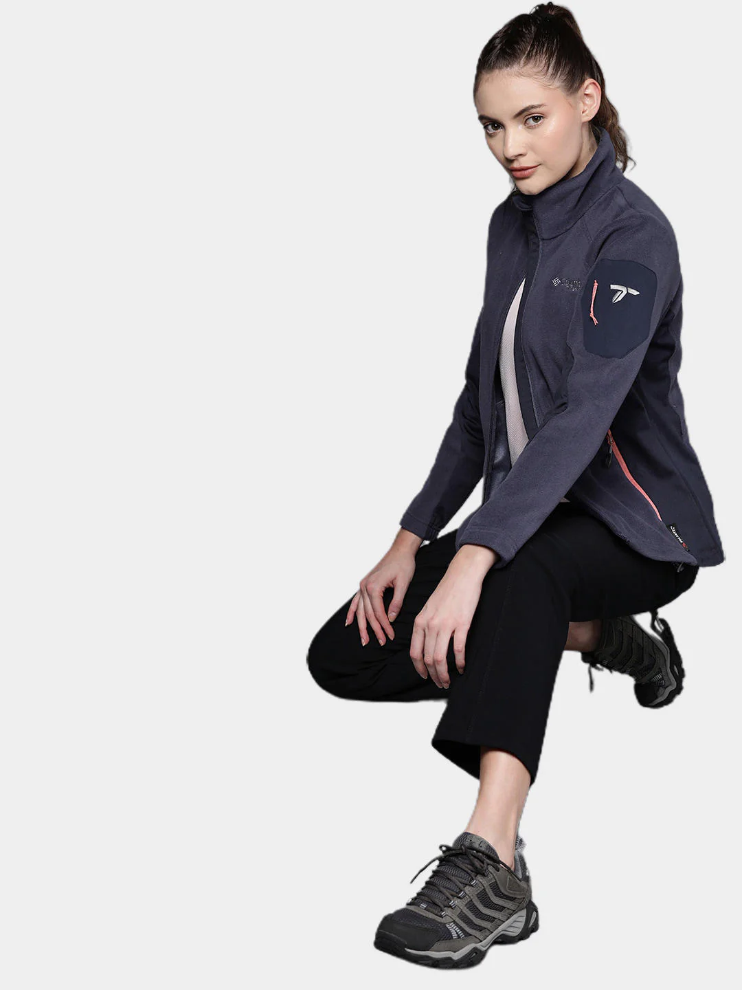 Columbia Women Navy Blue Titan Pass 2.0 II Fleece - Image 13