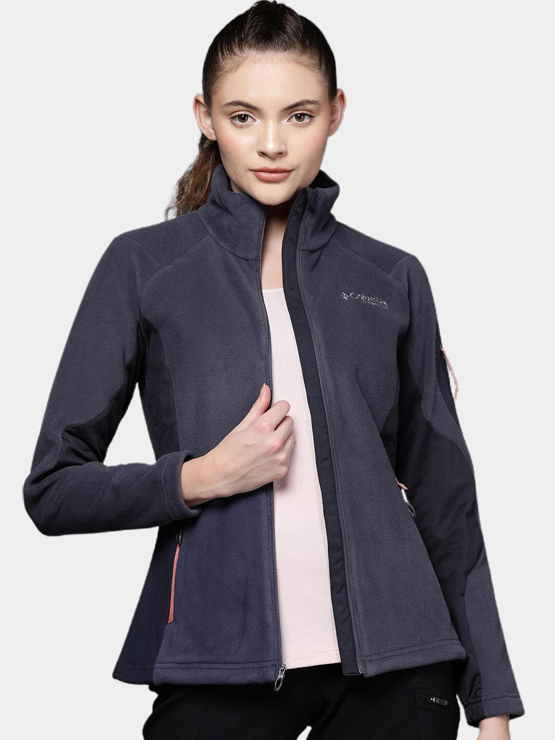 Columbia Women Navy Blue Titan Pass 2.0 II Fleece - Image 14