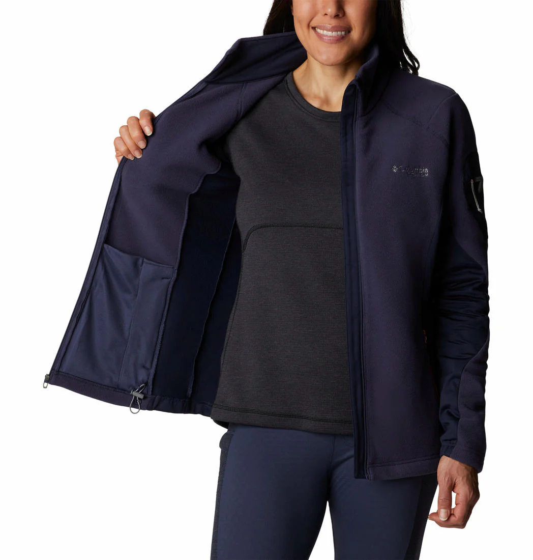 Columbia Women Navy Blue Titan Pass 2.0 II Fleece - Image 4
