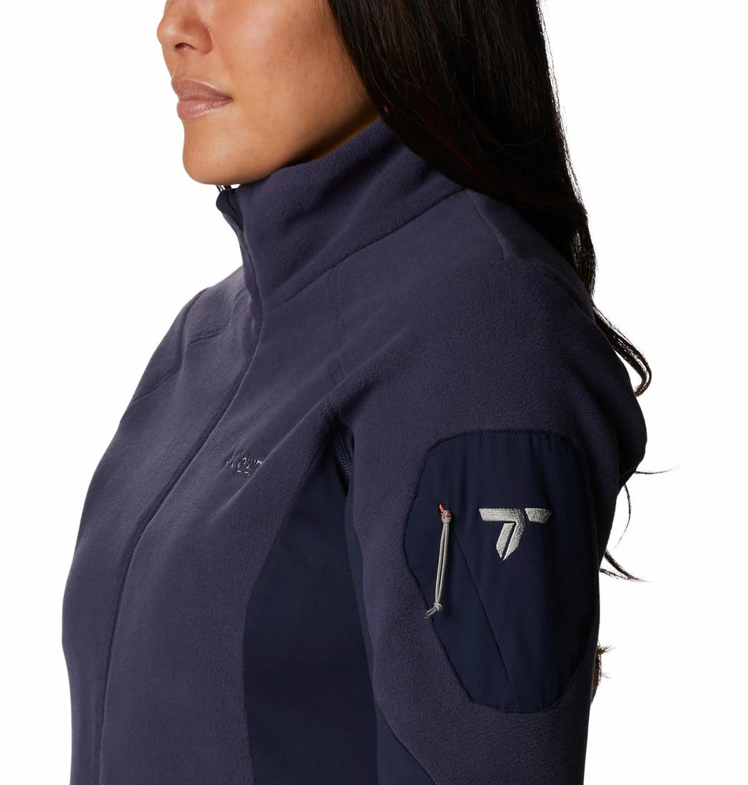 Columbia Women Navy Blue Titan Pass 2.0 II Fleece - Image 6