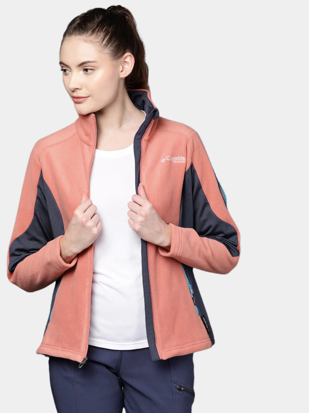 Columbia Women Red Titan Pass 2.0 II Fleece - Image 13