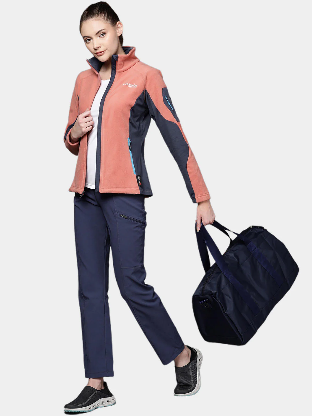 Columbia Women Red Titan Pass 2.0 II Fleece - Image 14