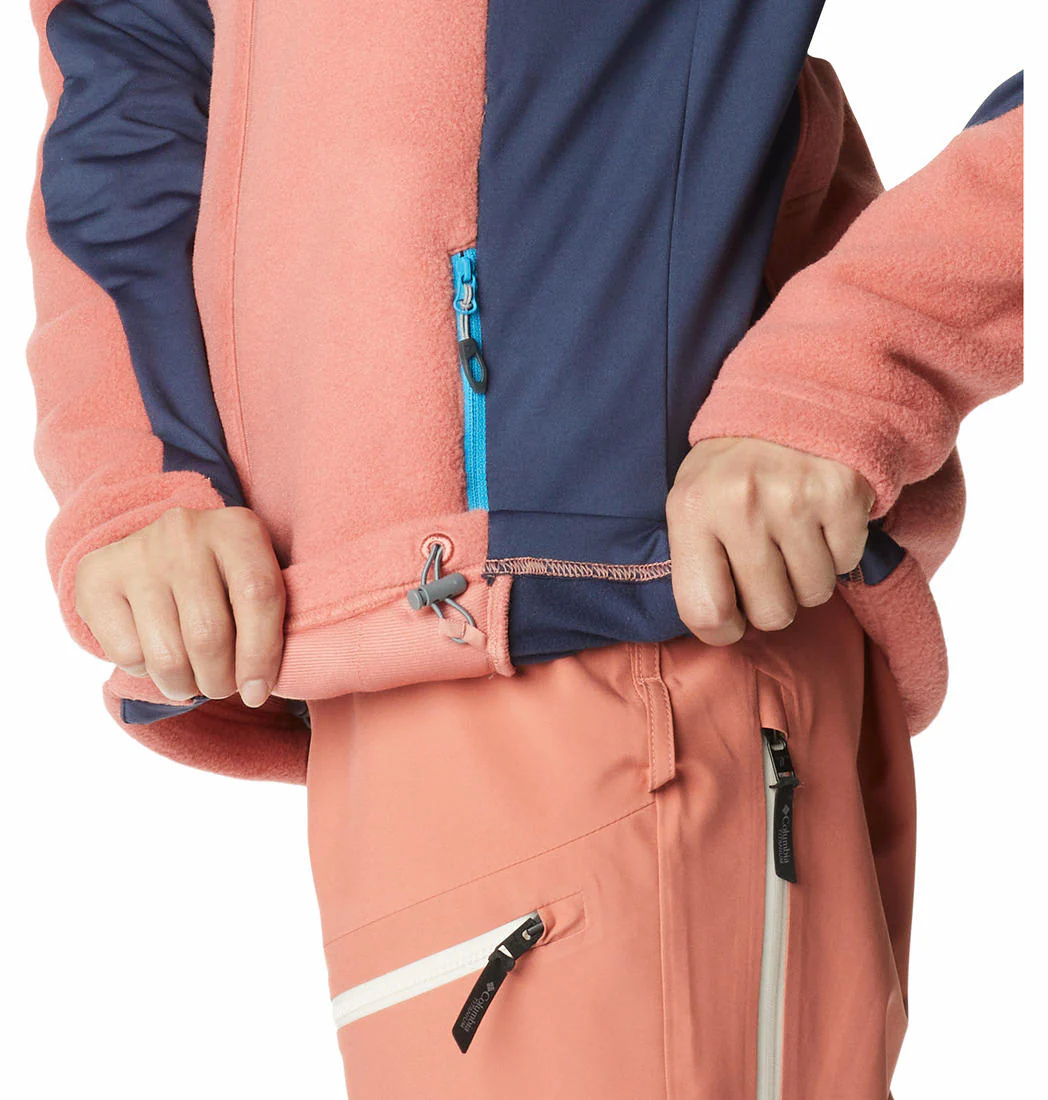 Columbia Women Red Titan Pass 2.0 II Fleece - Image 6