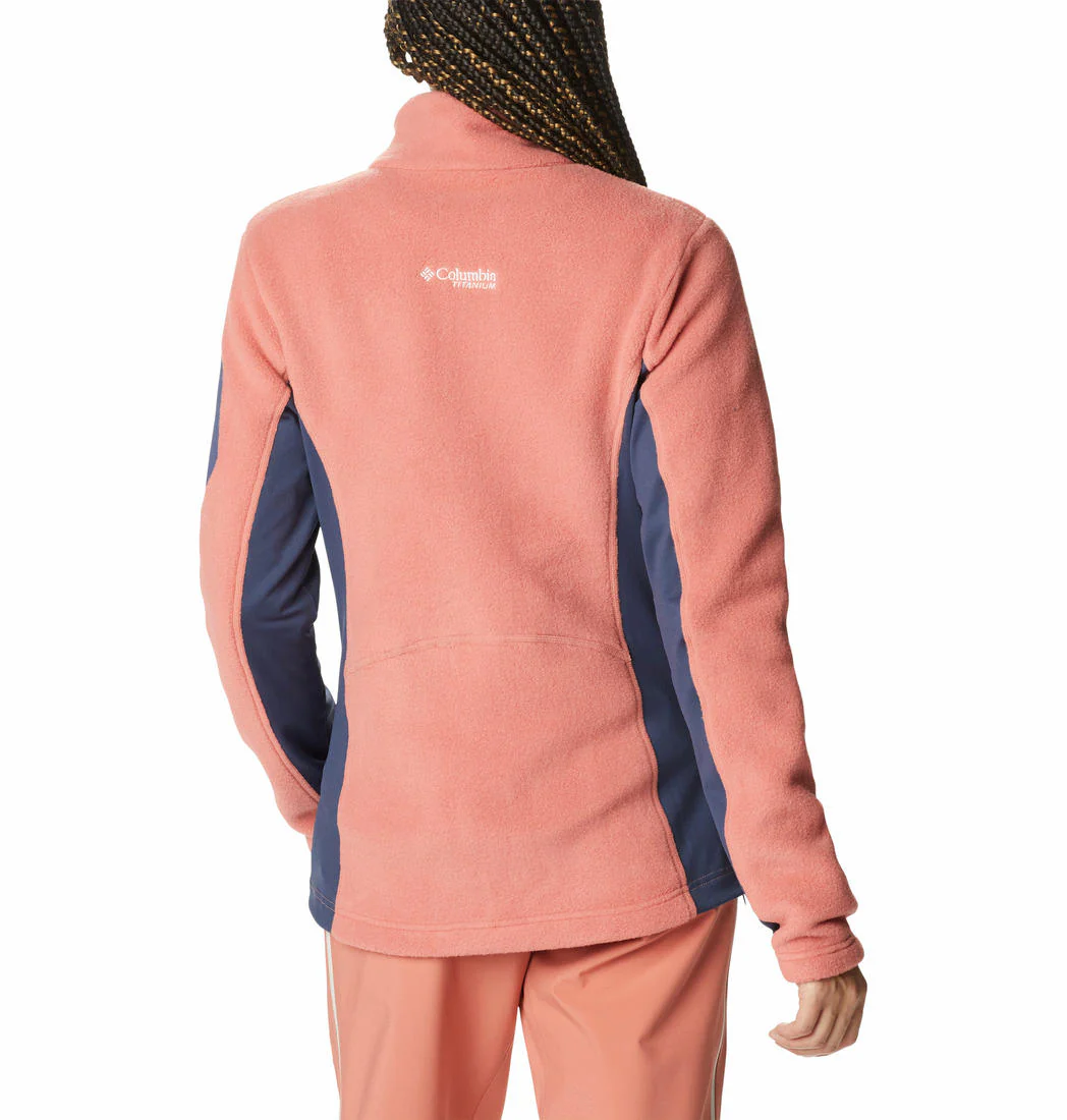 Columbia Women Red Titan Pass 2.0 II Fleece - Image 8