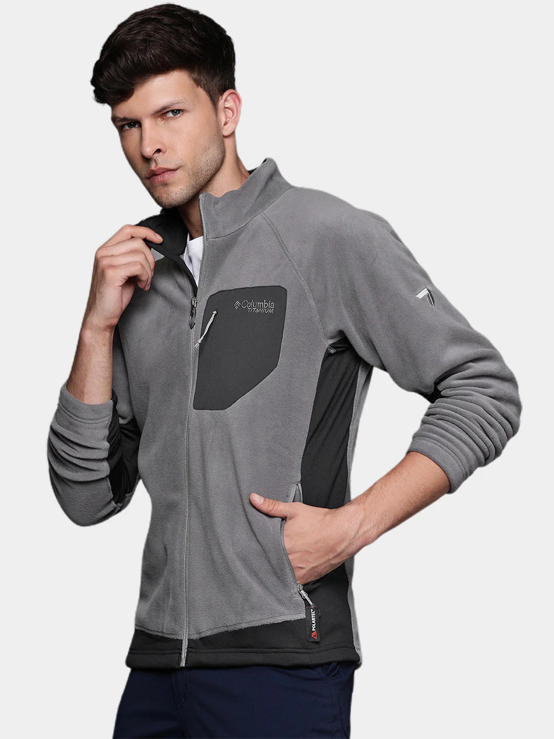 Columbia Men Grey Titan Pass 2.0 II Fleece - Image 11