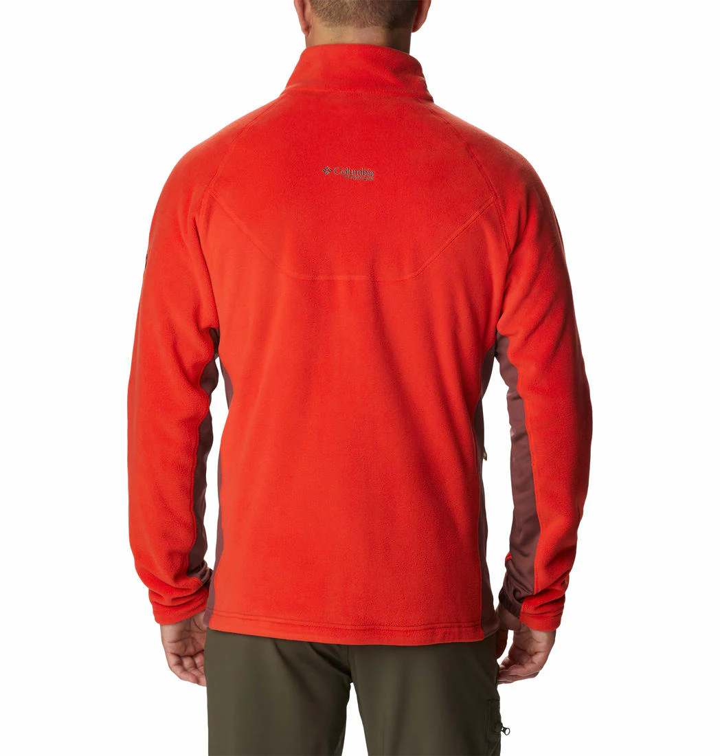 Columbia Men Orange Titan Pass 2.0 II Fleece - Image 7