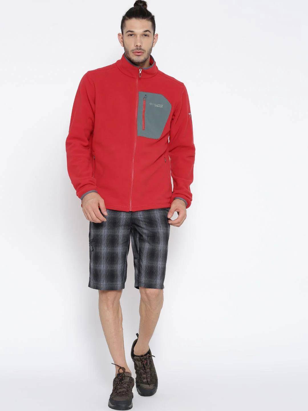 Columbia Men Red Titan Pass 2.0 Fleece Jacket - Image 5