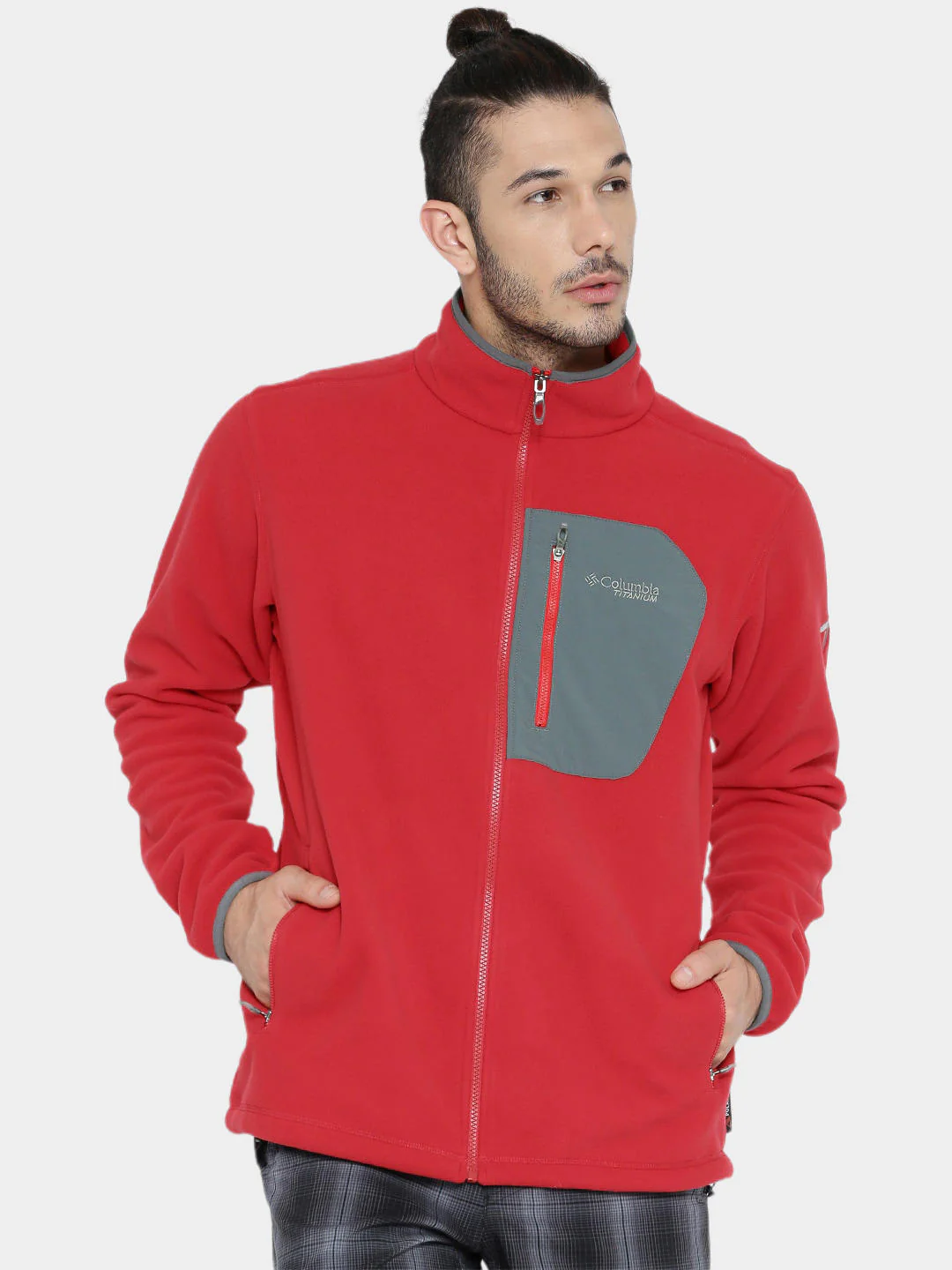 Columbia Men Red Titan Pass 2.0 Fleece Jacket - Image 6