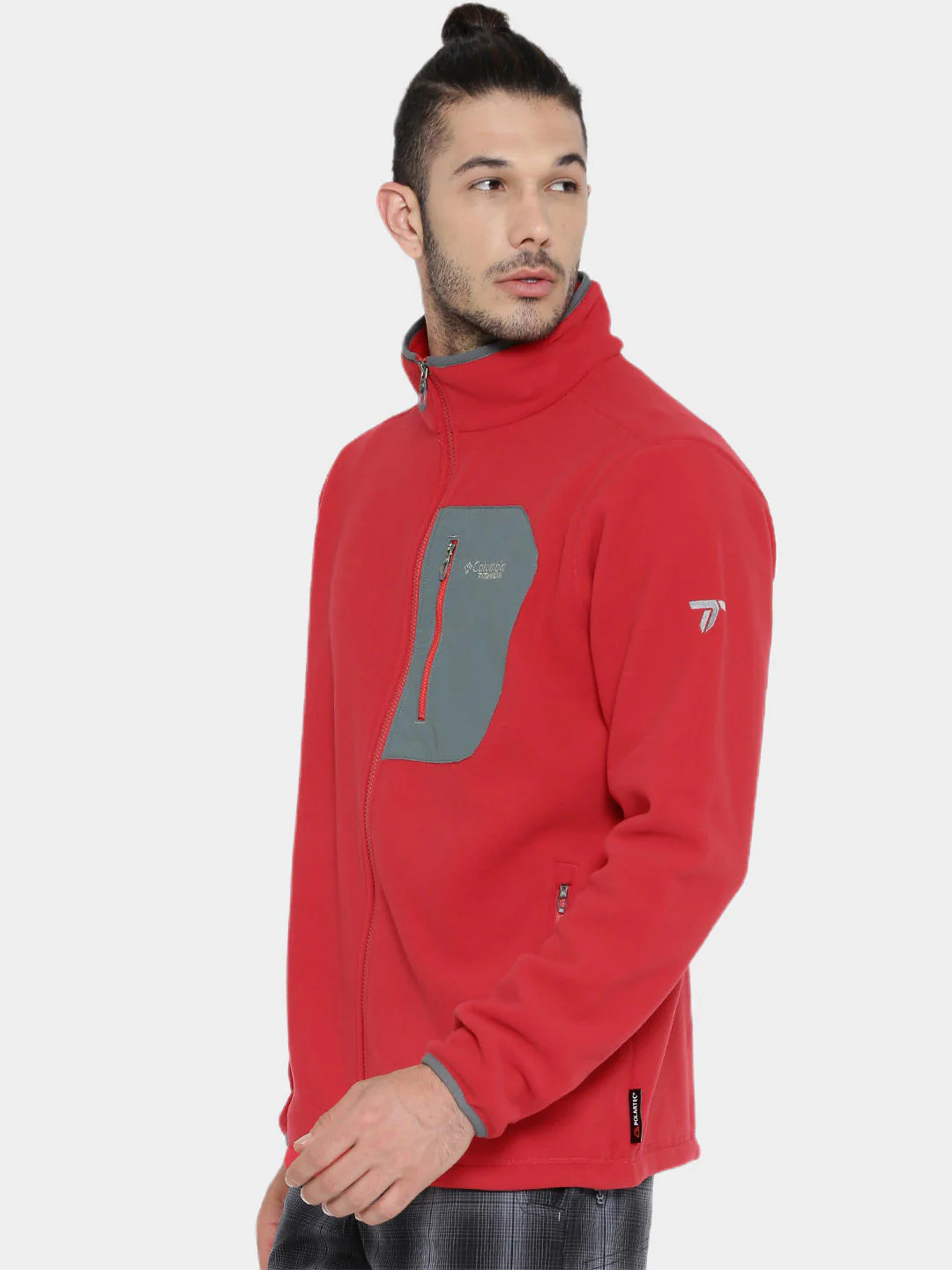 Columbia Men Red Titan Pass 2.0 Fleece Jacket - Image 7