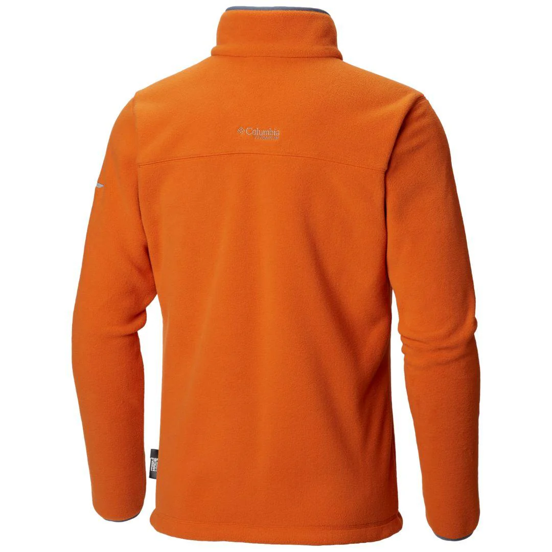 Columbia Men Orange Titan Pass 2.0 Fleece Jacket - Image 2