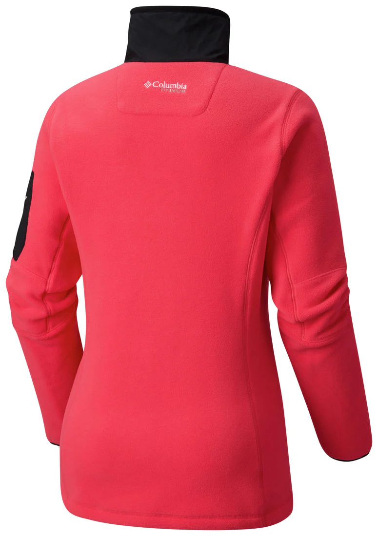 Columbia Women Red Titan Pass II 2.0 Fleece - Image 2