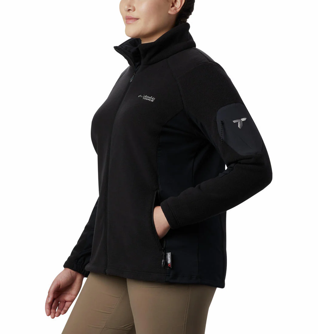 Columbia Women Black Titan Pass 2.0 II Fleece - Image 5