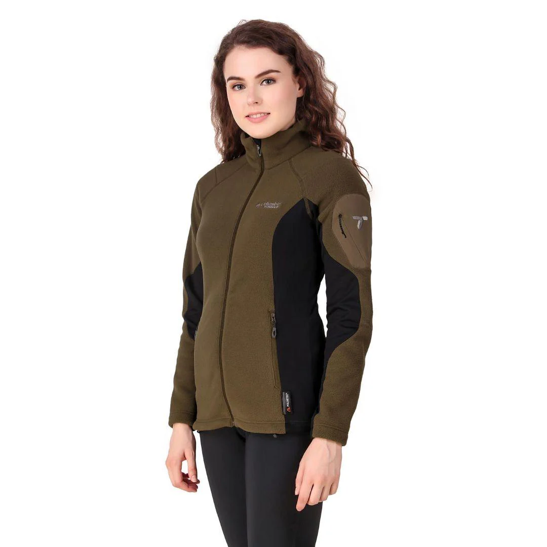 Columbia Women Olive Titan Pass 2.0 II Fleece - Image 8