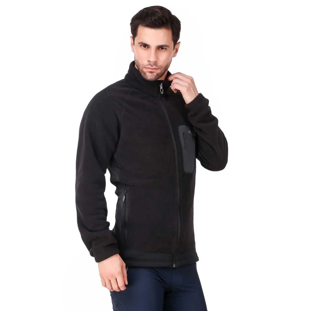 Columbia Men Black Titan Pass 2.0 II Fleece - Image 8