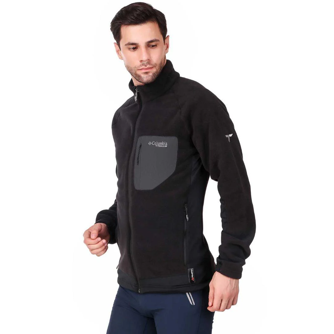 Columbia Men Black Titan Pass 2.0 II Fleece - Image 9