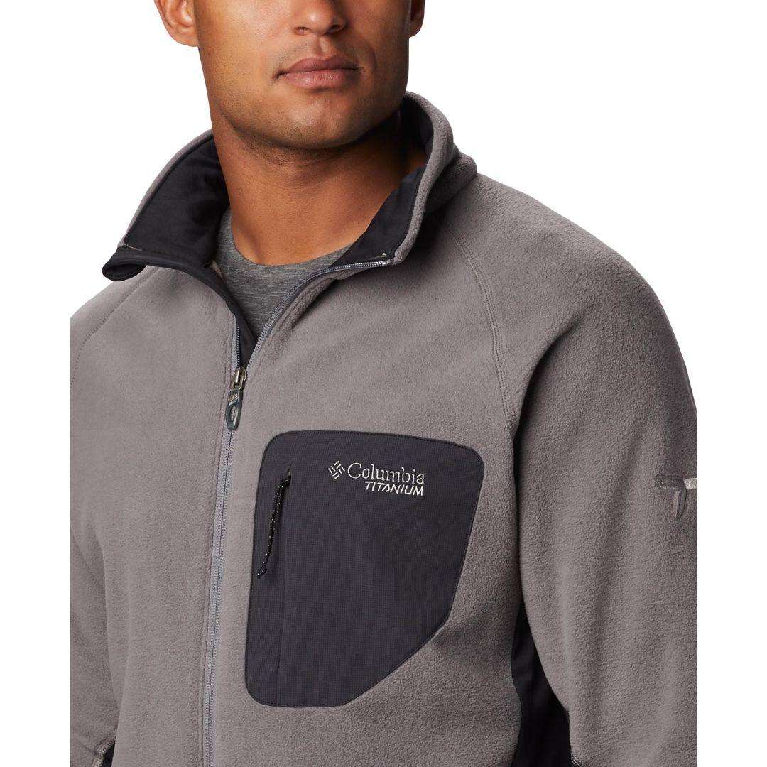 Columbia Men Grey Titan Pass 2.0 II Fleece - Image 4