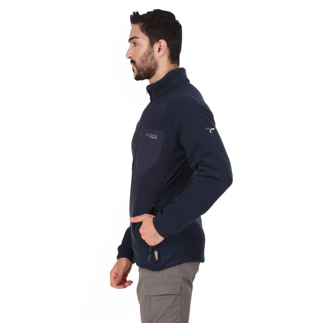 Columbia Men Blue Titan Pass 2.0 II Fleece - Image 7