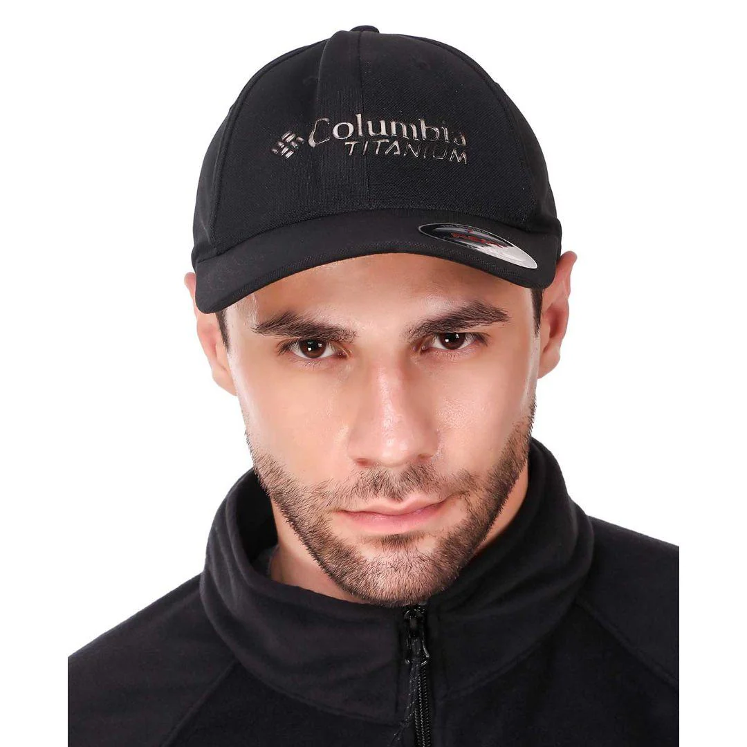 Columbia Unisex Black Titanium Ball Cap (Sun Protection) - Image 4