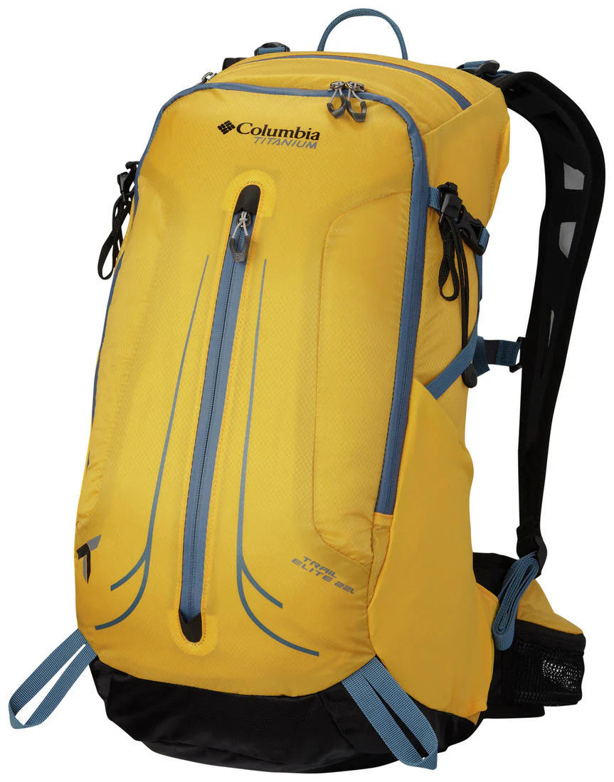 Columbia Unisex Yellow Trail Elite 22L Backpack
