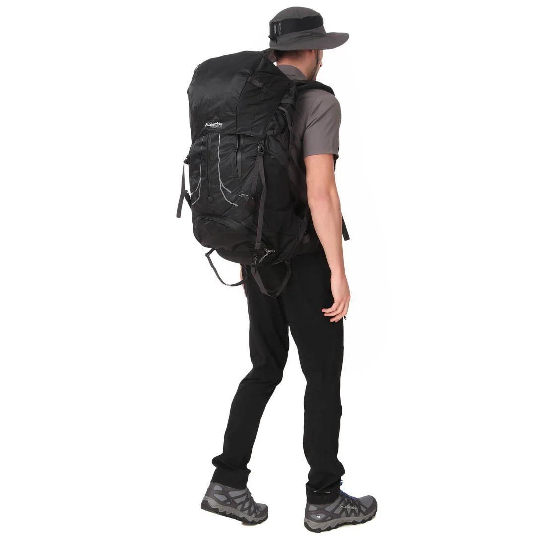 Columbia Unisex Black Trail Elite 55L Backpack - Image 4