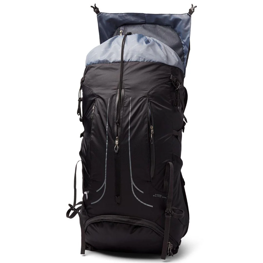 Columbia Unisex Black Trail Elite 55L Backpack - Image 6