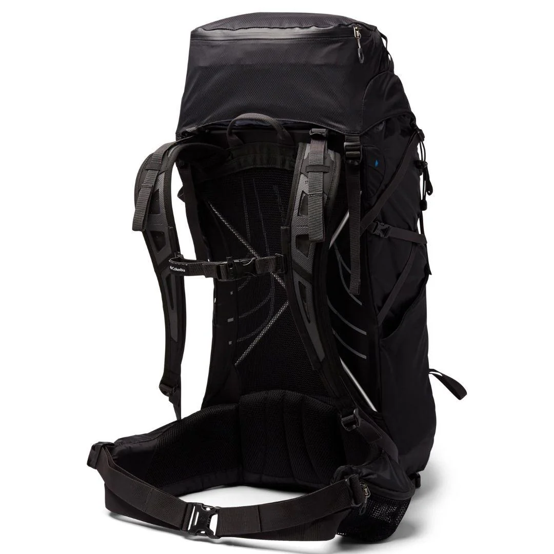 Columbia Unisex Black Trail Elite 55L Backpack - Image 7