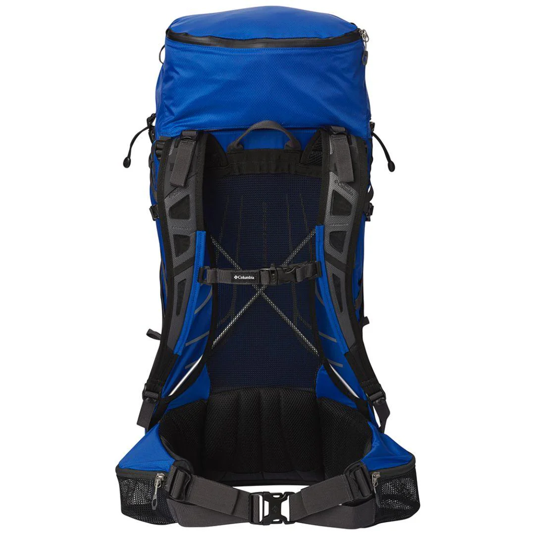 Columbia Unisex Blue Trail Elite 55L Backpack - Image 6