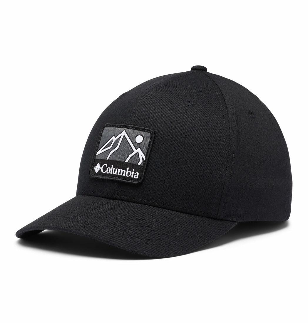 Columbia Unisex Black Trail Essential Snap Back (Sun Protection)