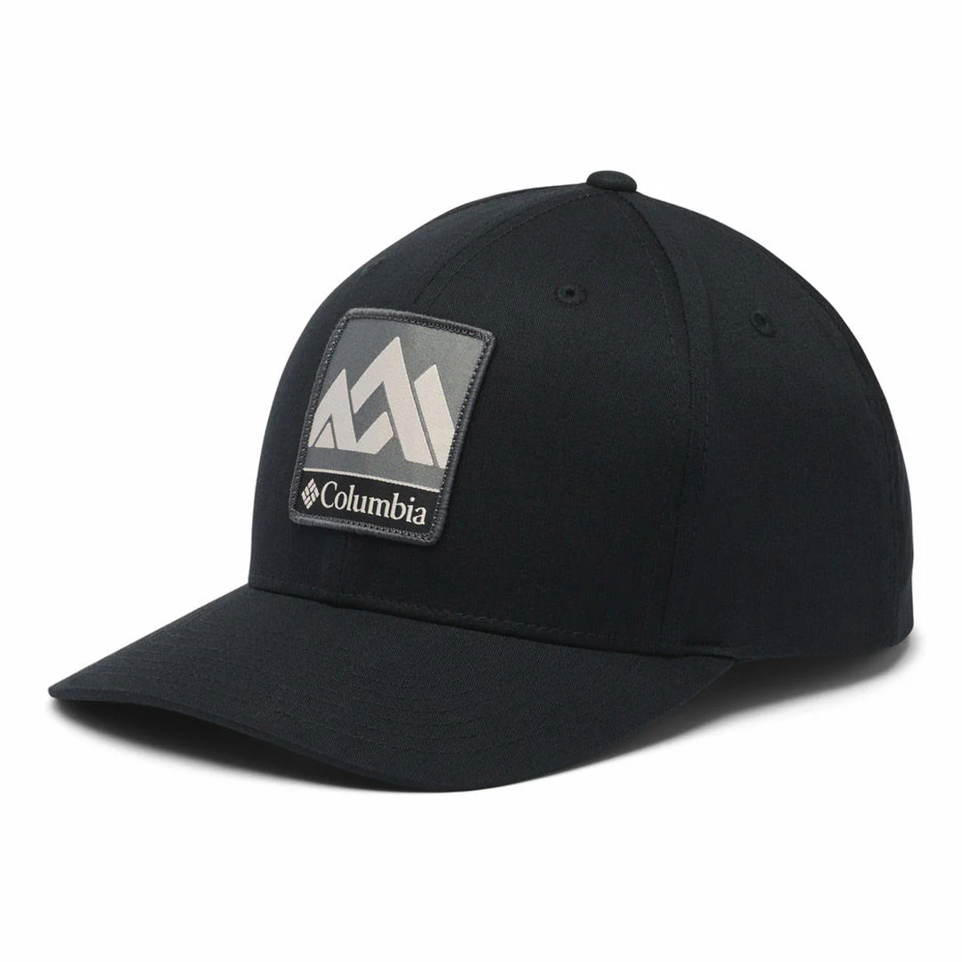 Columbia Unisex Black Trail Essential Snap Back (Sun Protection)