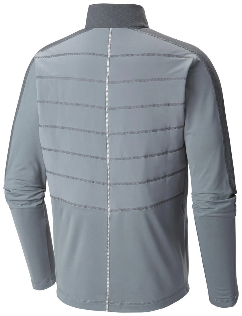 Columbia Men Grey Trail Flash Hybrid Jacket - Image 2