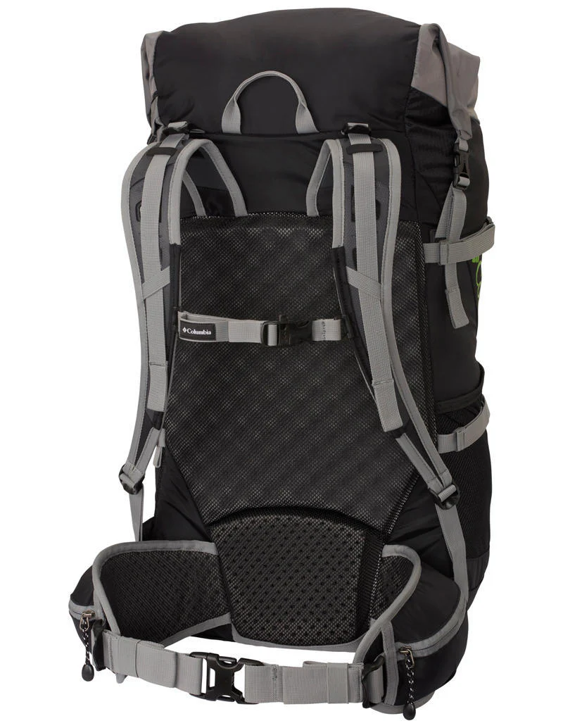 Columbia Unisex Black Trail Pursuit 40L Backpack - Image 2