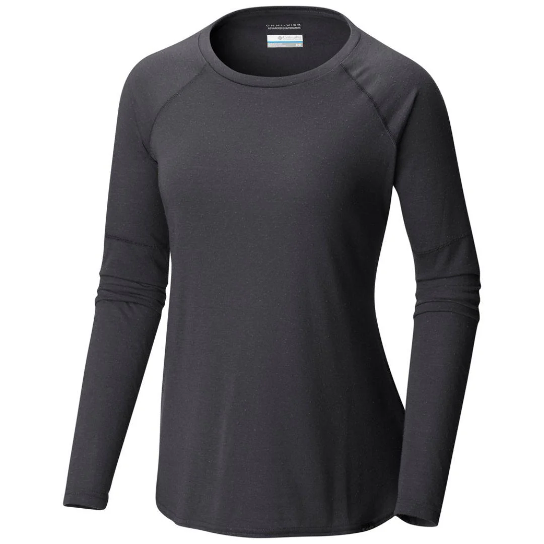 Columbia Women Black Trail Shaker II Long Sleeve Shirt