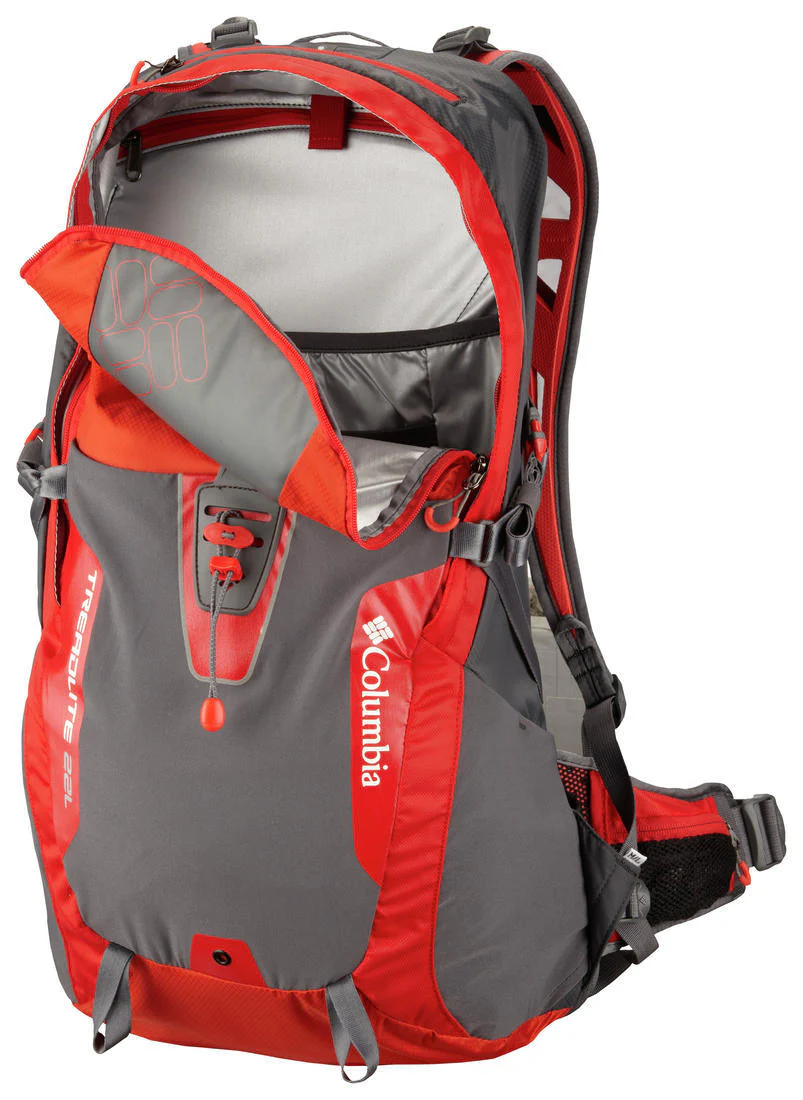 Columbia Unisex Red Treadlite 22 Backpack - Image 2