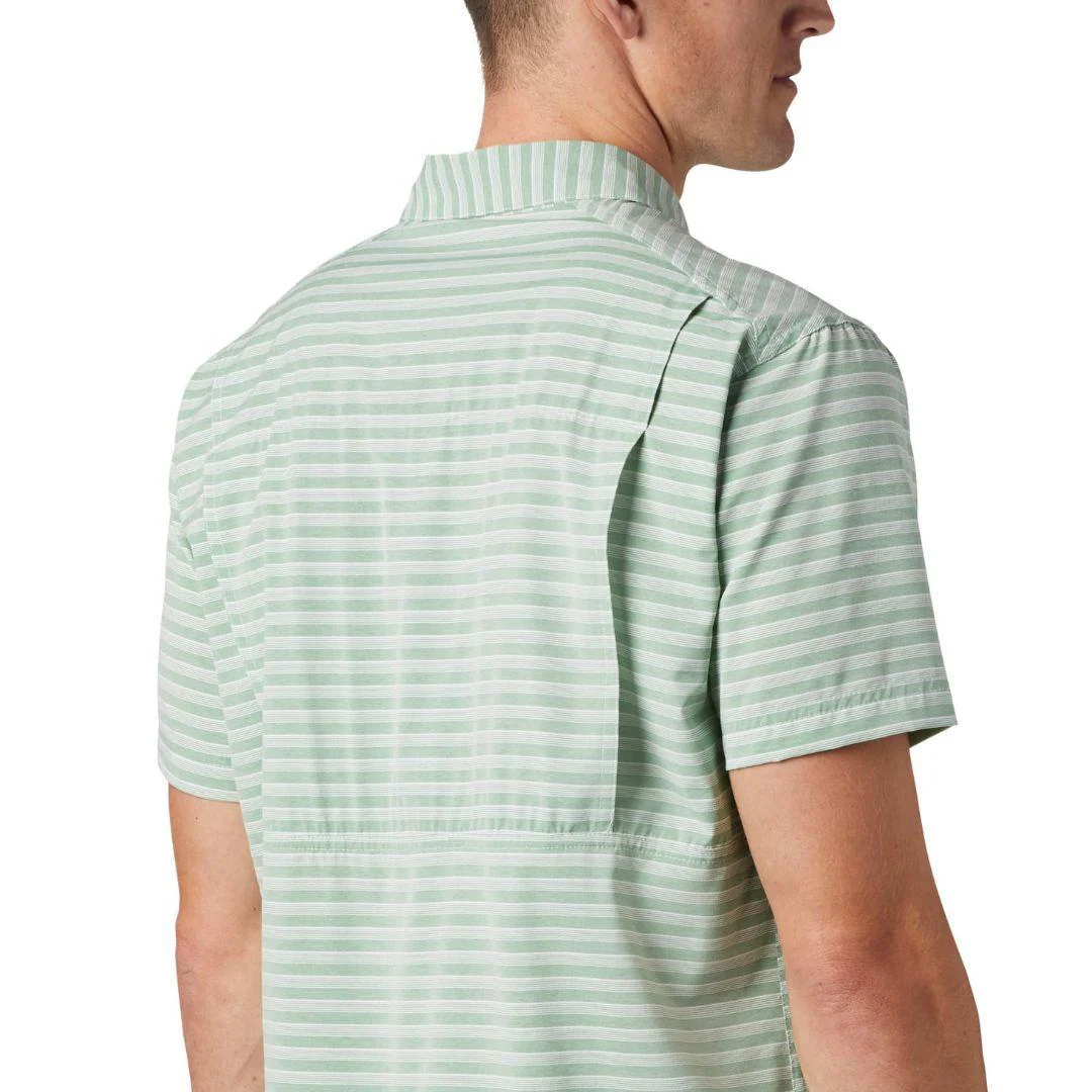 Columbia Men Green Twisted Creek II Short Sleeve Shirt (Sun Protection) - Image 4