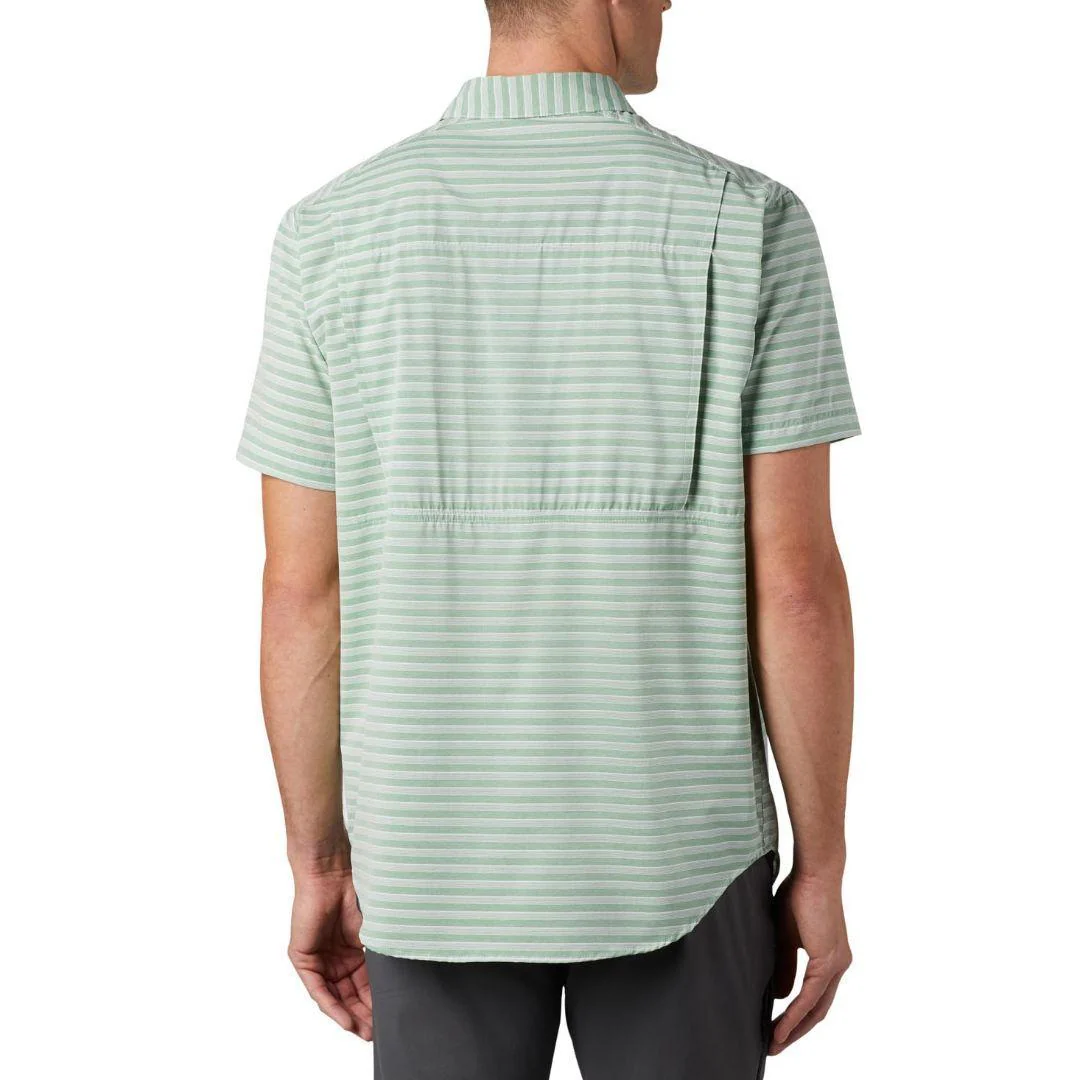 Columbia Men Green Twisted Creek II Short Sleeve Shirt (Sun Protection) - Image 7