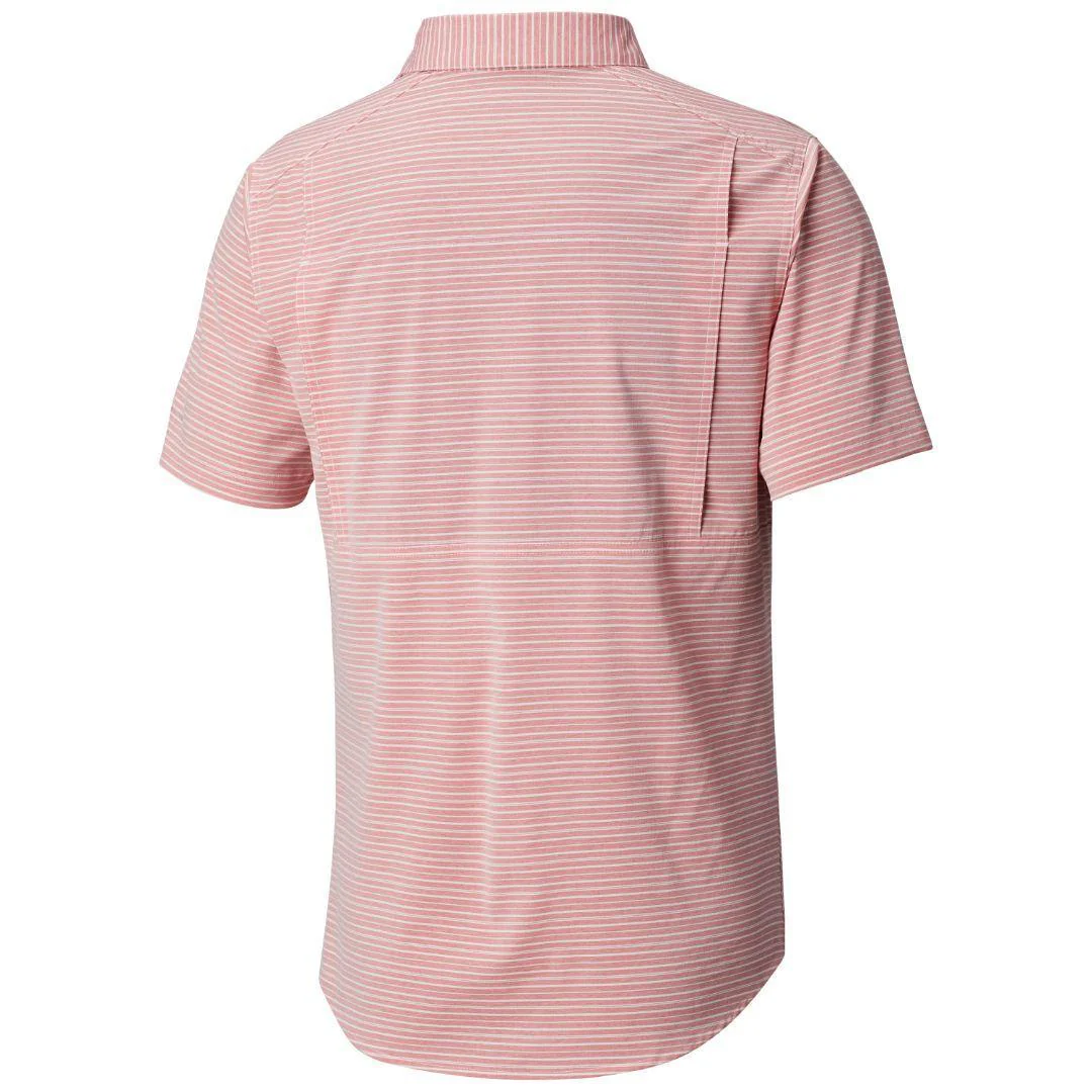 Columbia Men Red Twisted Creek II Short Sleeve Shirt (Sun Protection) - Image 2